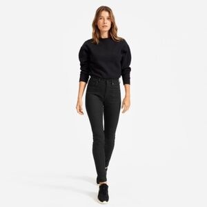 Everlane Black High Waisted Skinny Jean Size 28